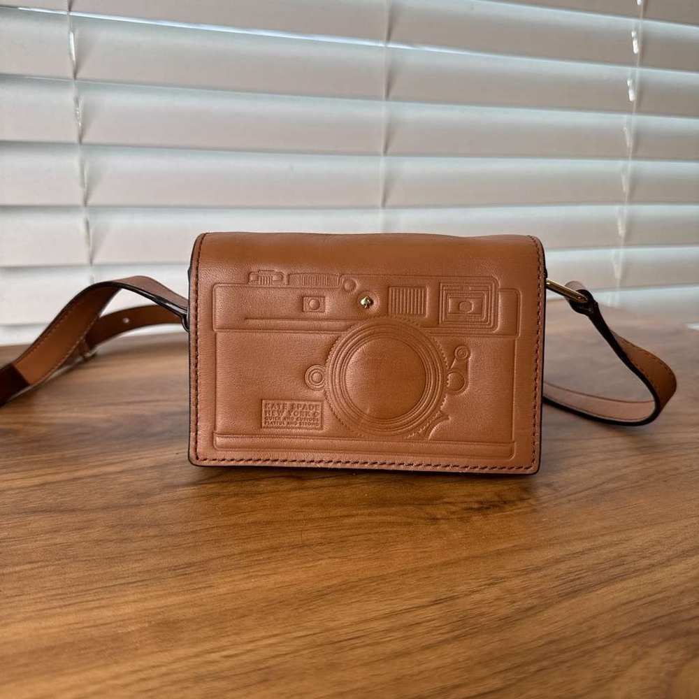 Kate Spade Pocomo Gwen Camera Crossbody Bag Leather Limited Edition - Picture 2 of 14